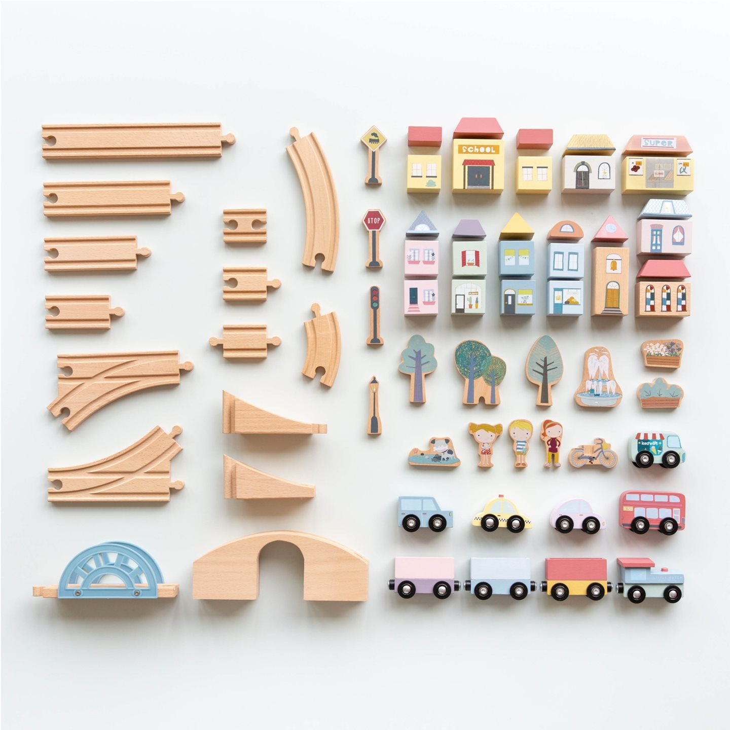 Little Dutch Railway Trein XL Startset