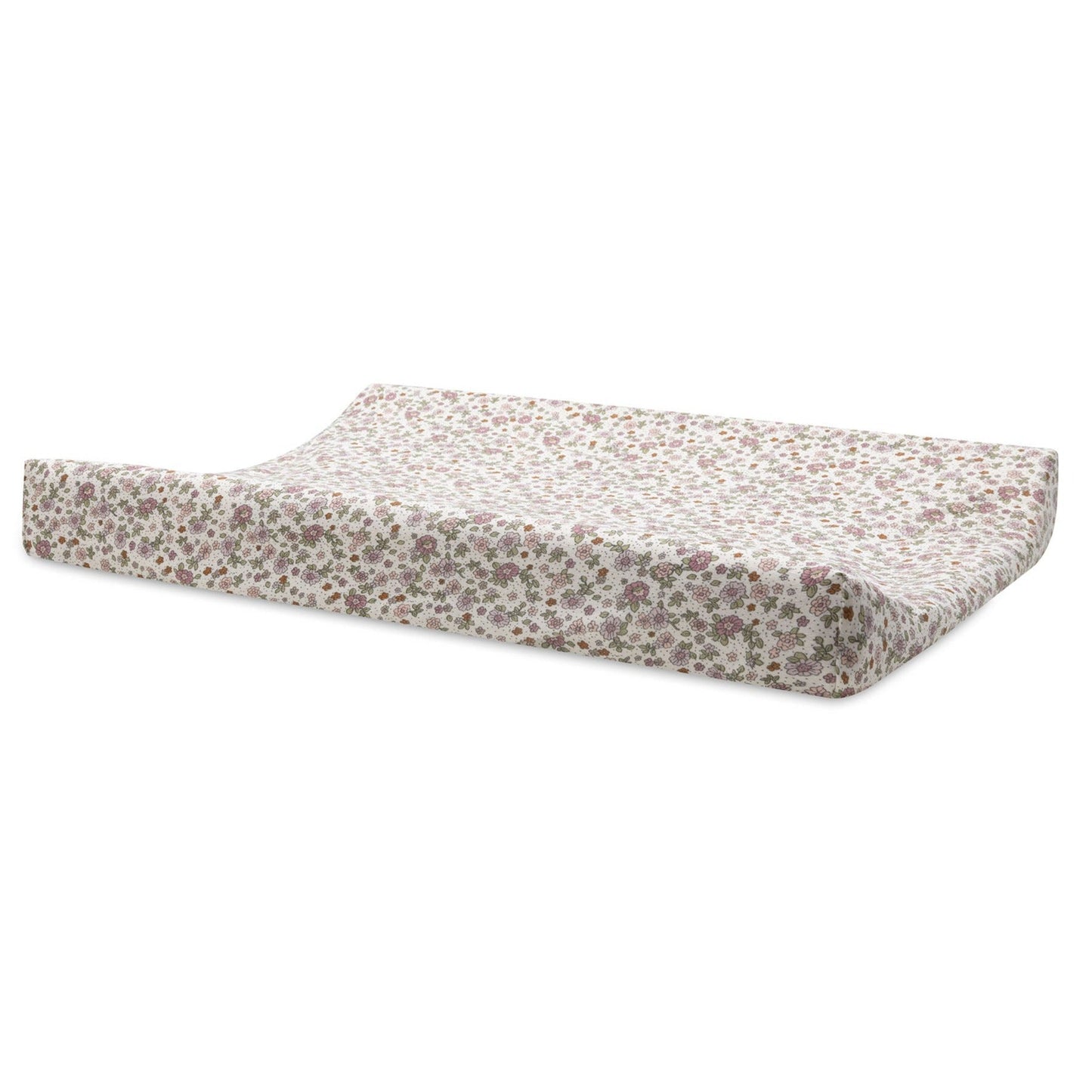 Changing Mat Cover Jersey - Retro Flowers