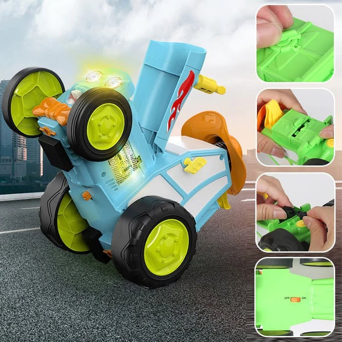 TurboTwist - Ferngesteuertes verrücktes springendes Auto