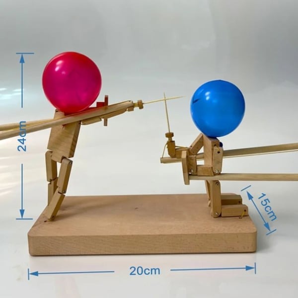 BattleMaster - Ballonköpfe Holzschwertkampf