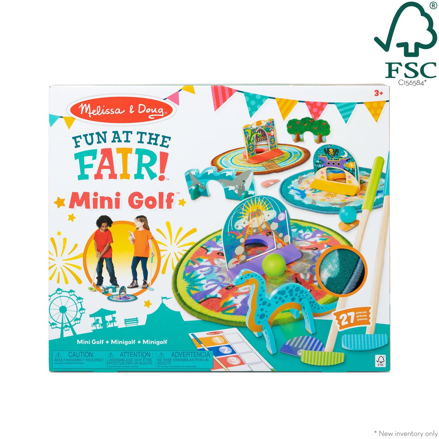 Fun at the Fair! Mini Golf Play Set