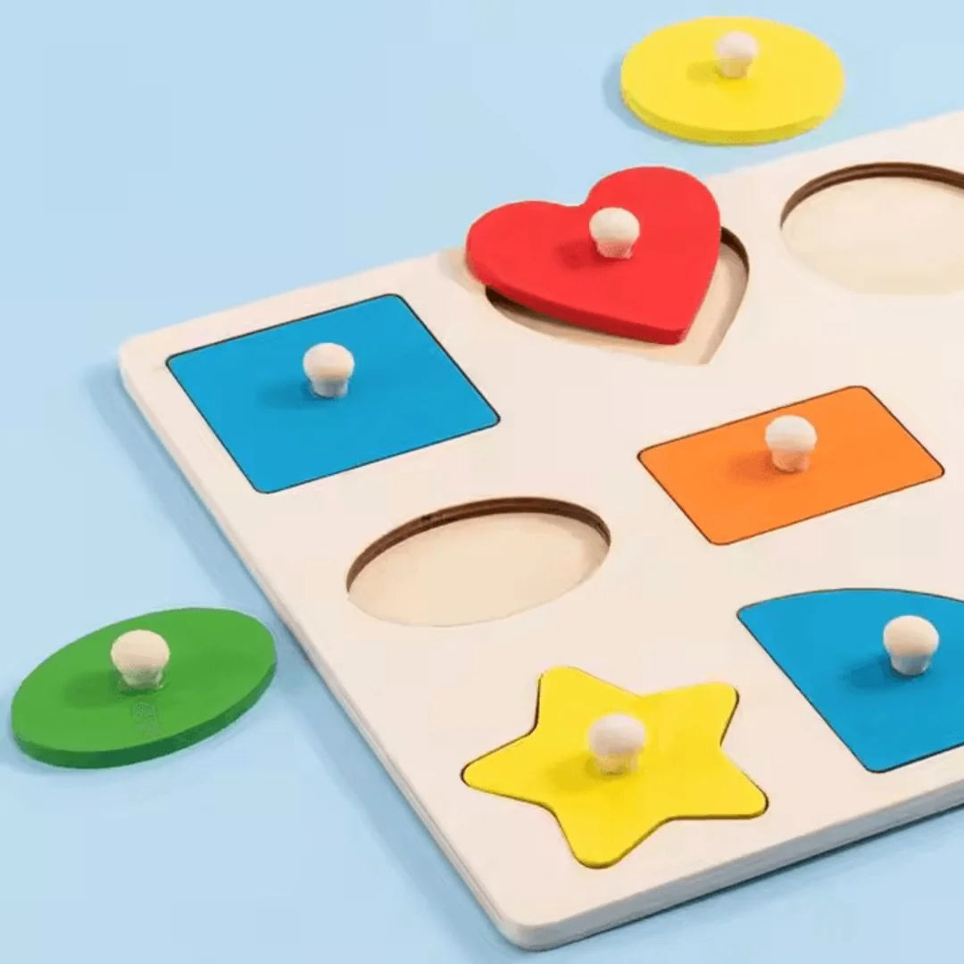 GeoPlay – Geometrisches Puzzle für Kinder ab 3+ – Fördert Räumliche Fähigkeiten