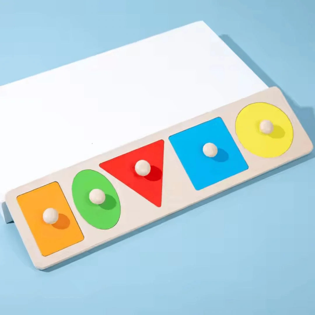 GeoPlay – Geometrisches Puzzle für Kinder ab 3+ – Fördert Räumliche Fähigkeiten
