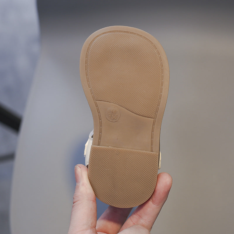 Casual sandalen met konijnen- en wortelmotief