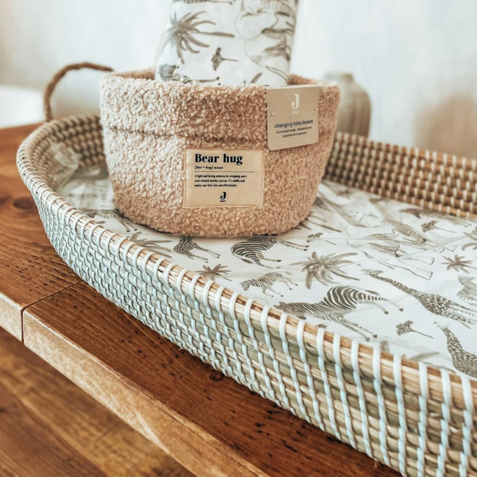 Basket Changing Mat - Safari