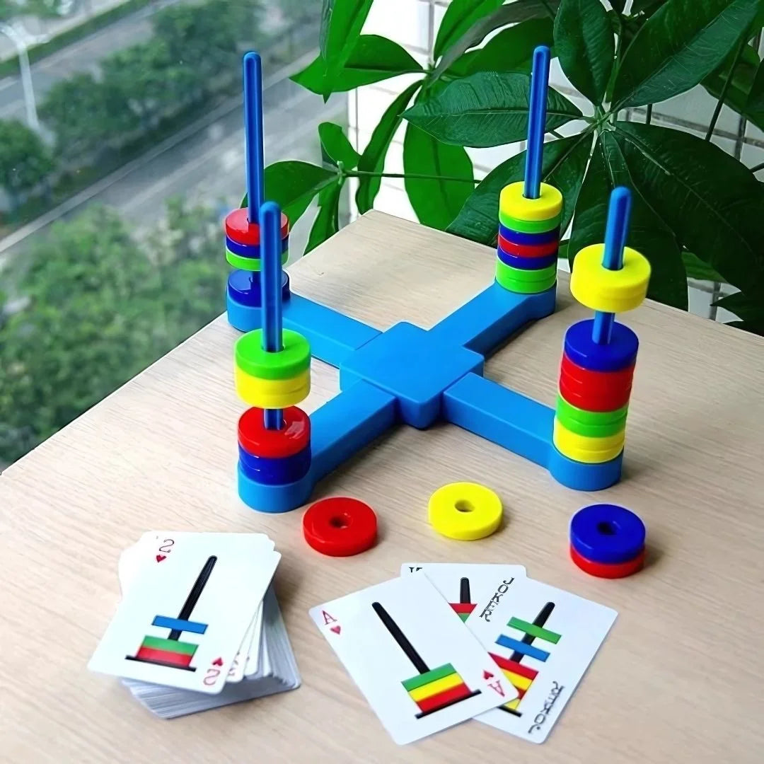 MagniStack – Magnetisches Farb Stapel- & Sortierspiel für Kinder ab 3 Jahren