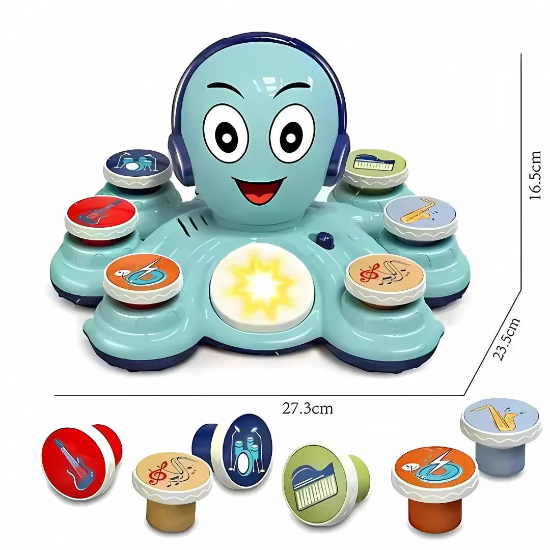 MelodyOcto – Musikalischer Oktopus für Babys | Sensorik & Motorik