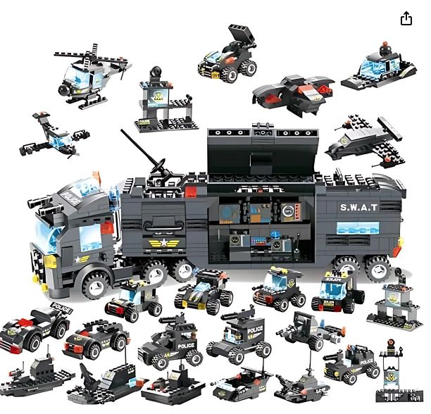 SWATBlocks – Hochwertiges Bauspielzeug für Jungen, Kleinkinder und Kinder (Kostenloser Versand)