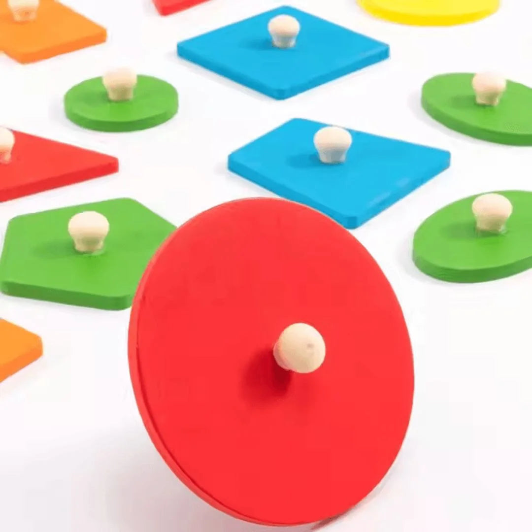 GeoPlay – Geometrisches Puzzle für Kinder ab 3+ – Fördert Räumliche Fähigkeiten