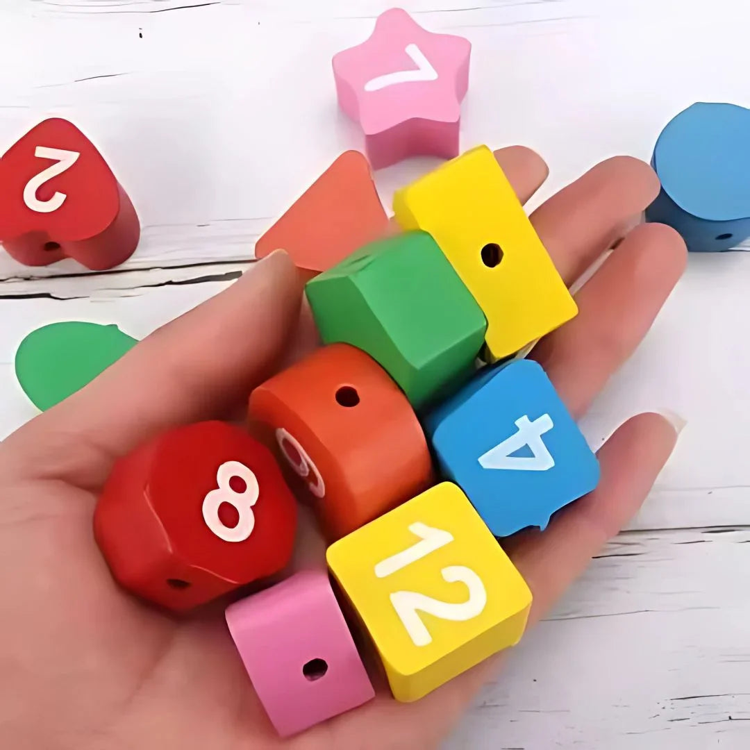 TickTocky – Kinder Lernuhr aus Holz ab 3 Jahren | Uhrzeit Lernen