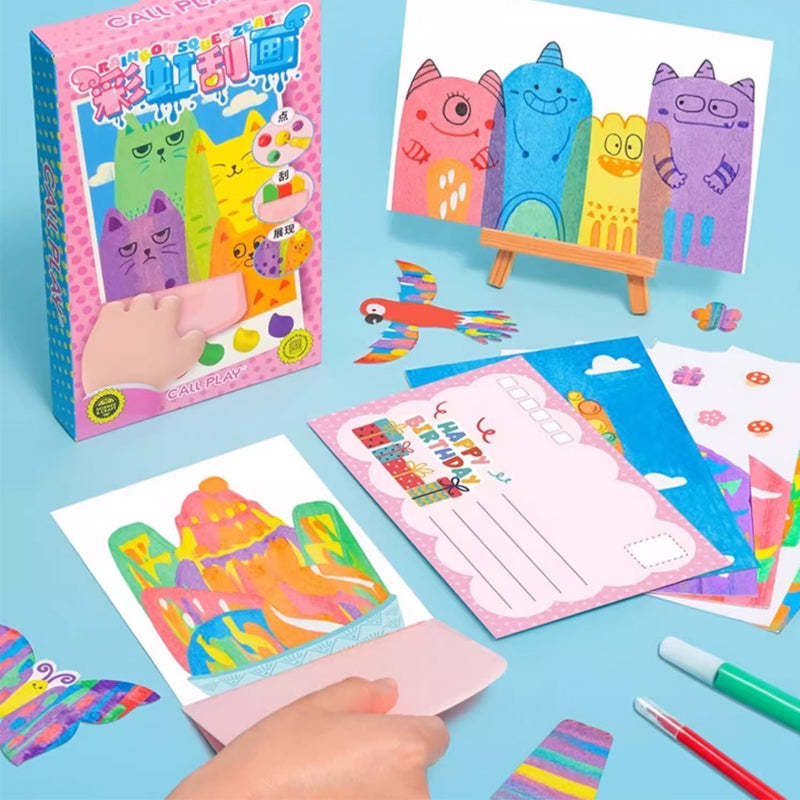 RainbowCraft - DIY Bunte Grußkarten