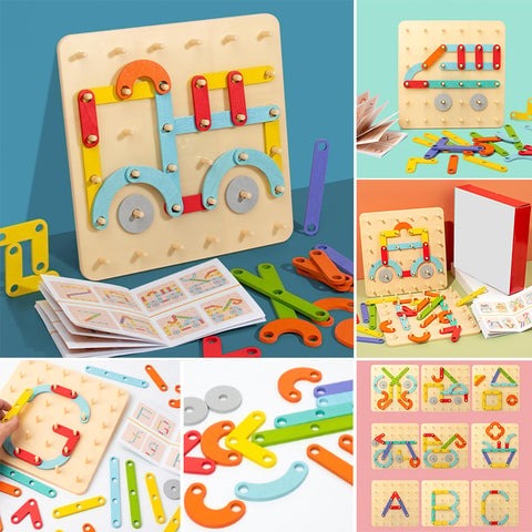 PuzzleBoard - Montessori-Puzzle-Spielbrett