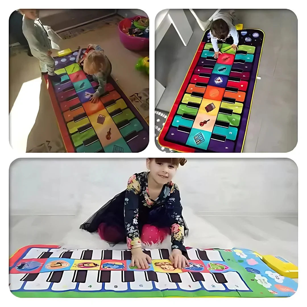 TuneTrail – Musikalische Klaviermatte für Kinder ab 2 Jahren | Aktives Musizieren & Koordination