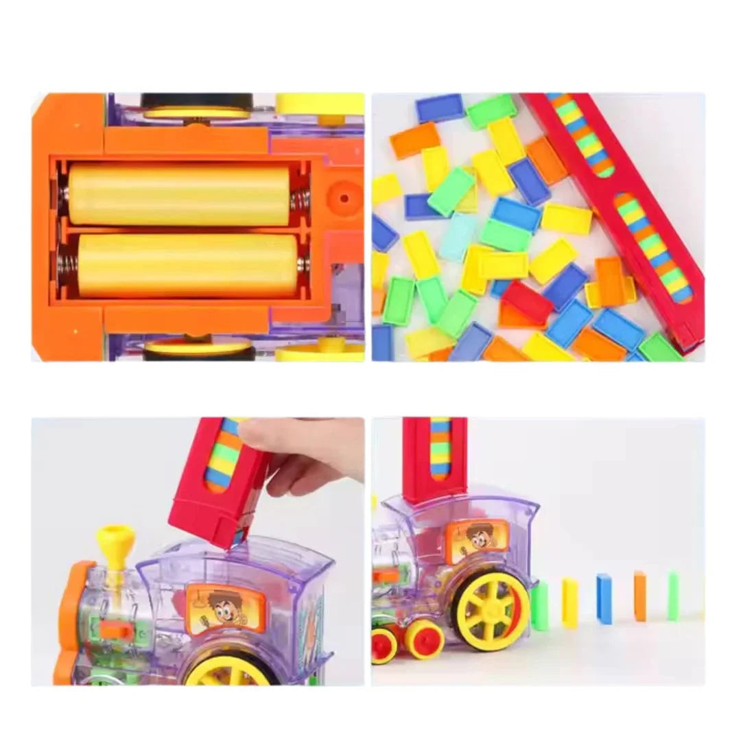EasyDomino - Frustfreier automatischer Domino-Zug für Kinder