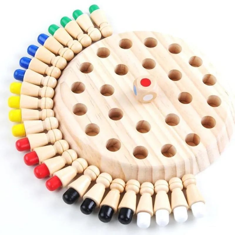 MemoryMinds- - Leuk houten geheugenspel voor het ontwikkelen van cognitieve vaardigheden