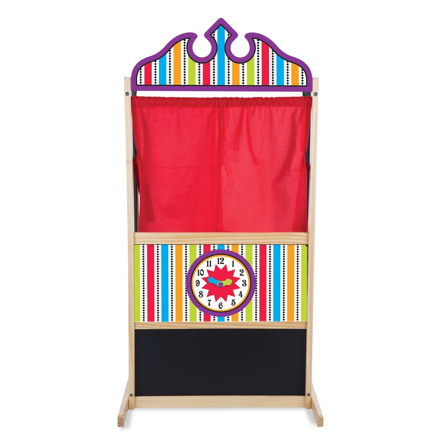 Houten luxe poppentheater