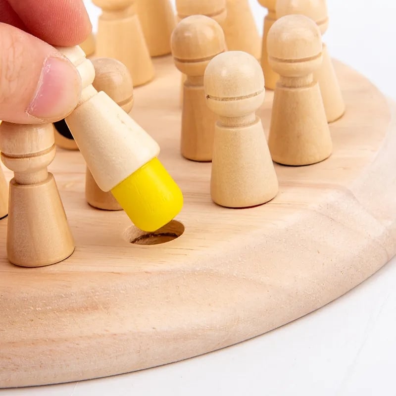 MemoryMinds- - Leuk houten geheugenspel voor het ontwikkelen van cognitieve vaardigheden