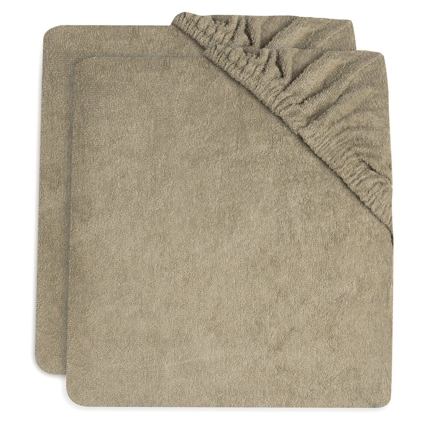 Changing Mat Cover Terry - Olive Green (2 Pack)