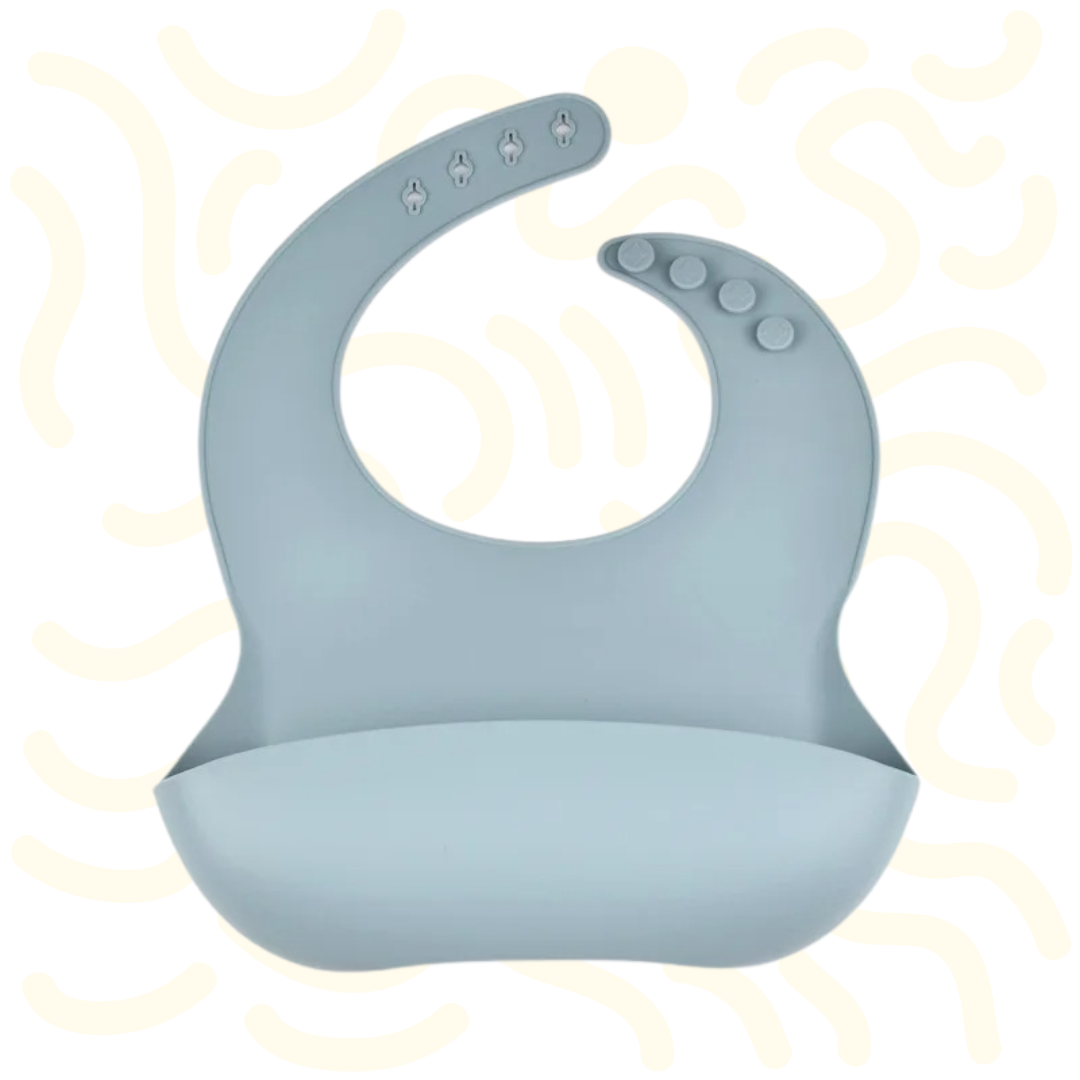 ComfyBib - Silikon Baby Lätzchen Wasserdicht
