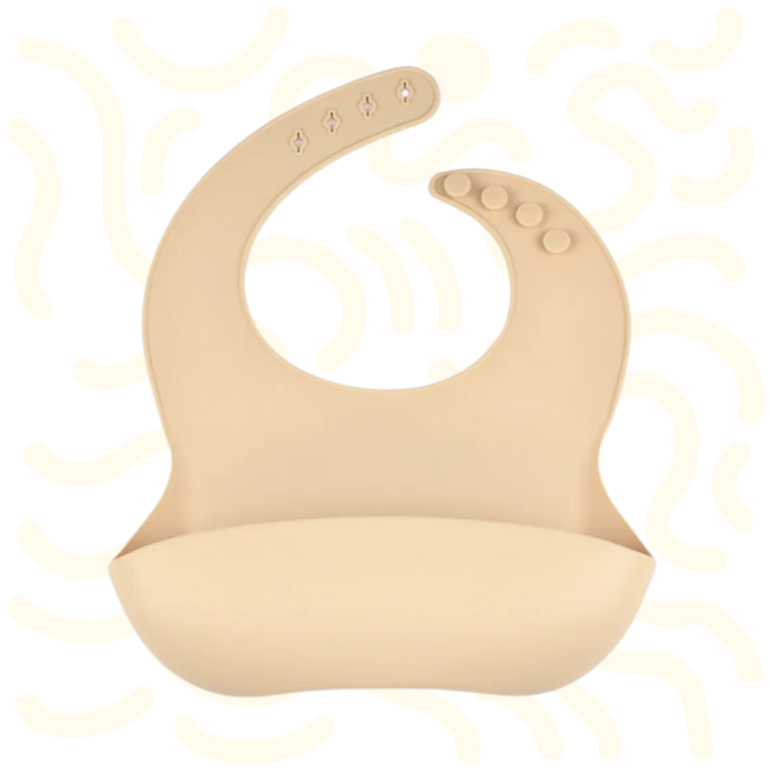 ComfyBib - Silikon Baby Lätzchen Wasserdicht
