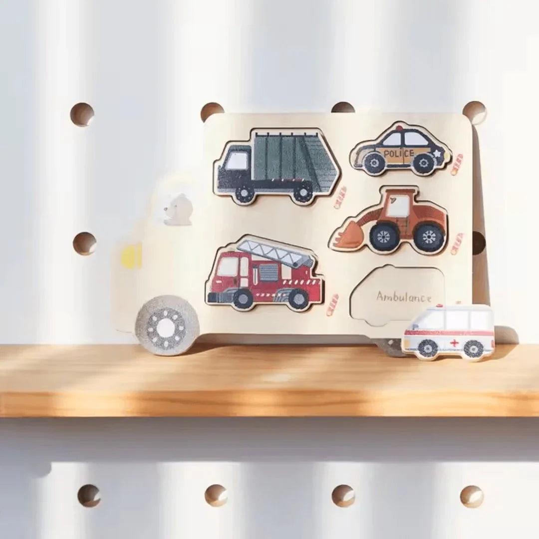 WoodQuest – Holzpuzzle für Kinder ab 3+ – Fördert Problemlösungsfähigkeiten