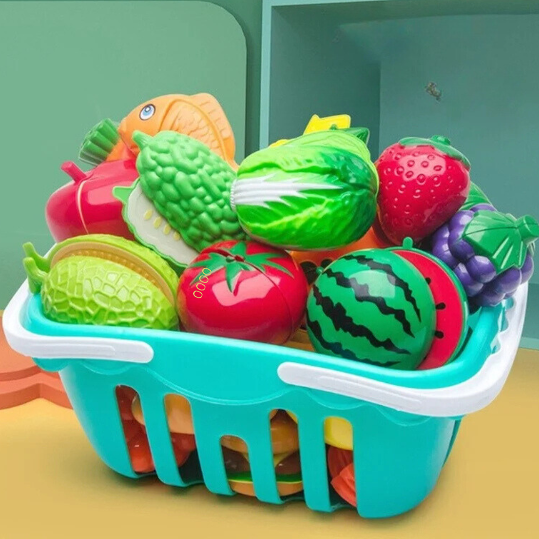 ChefPlay-Schneidbares Obst- und Gemüsespielset