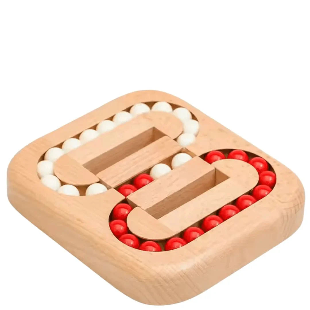 CraftNest – Holzperlen-Set für Kinder ab 3+ – Fördert Feinmotorik