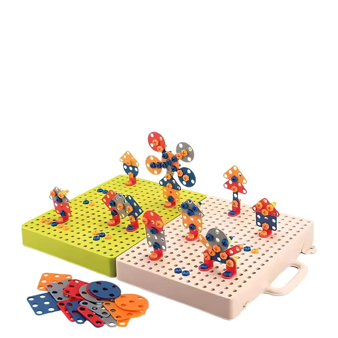 DinoConstruct – Dino Bohr- & Bauset STEM Spielzeug Kinder ab 3 Jahren