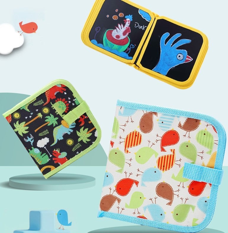 MagicBook -Zauberhaftes Mal- und Schreibbuch für Kinder
