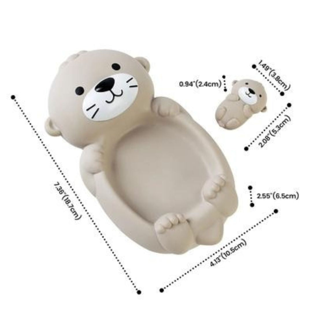 OtterNest – Schwimmende Otter-Familien-Badespielzeuge für Kinder ab 1,5 Jahren – Fördert Bindung & Fantasievolles Wasserspiel