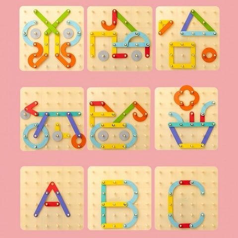 PuzzleBoard - Montessori-Puzzle-Spielbrett