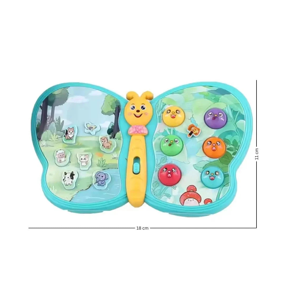 FlutterTunes – Musikalischer Schmetterling Spielzeug für Babys & Kleinkinder | Sensorik & Motorik