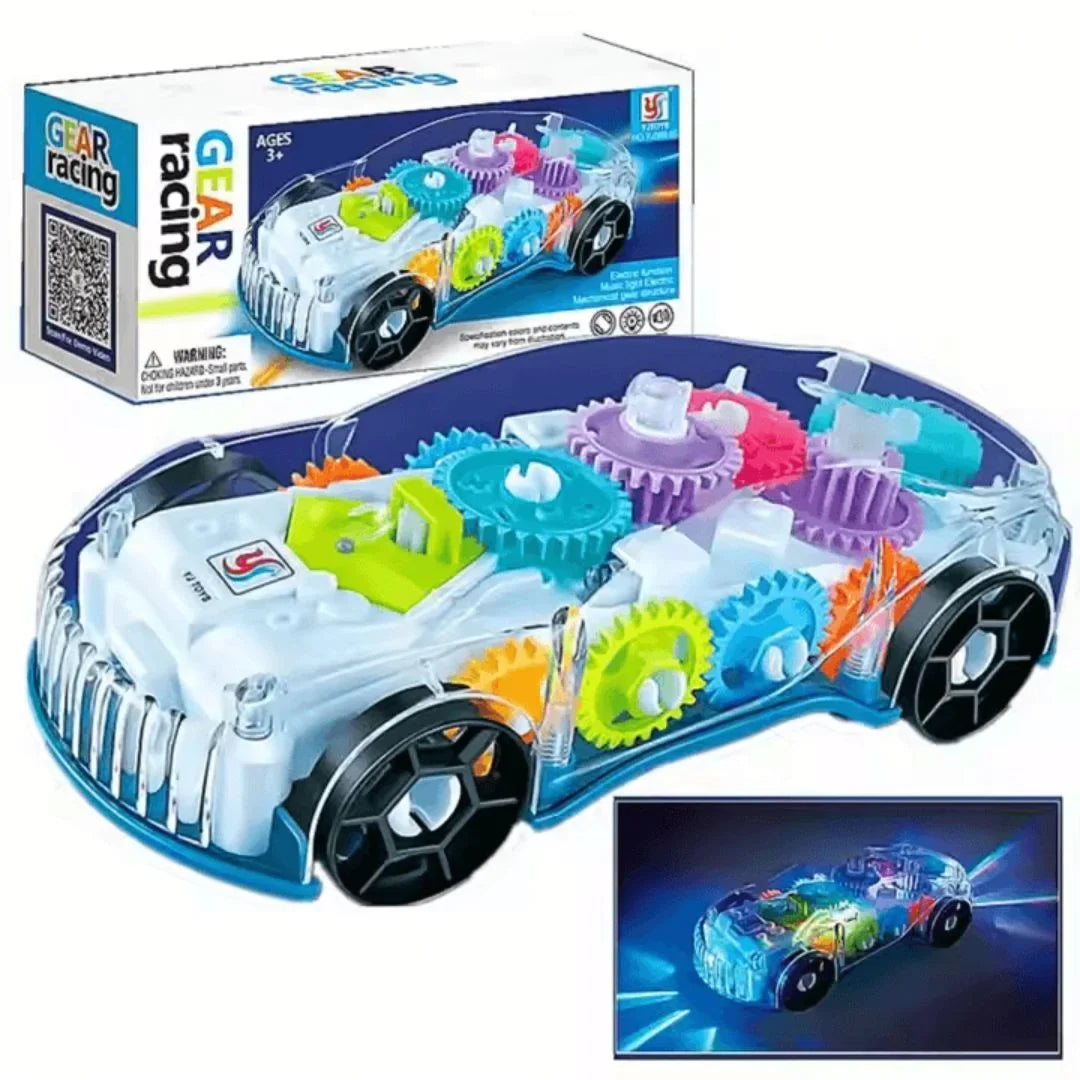 SpeedGlide – Leuchtendes Rennauto für Kinder ab 3+ – Fördert Fantasievolles Spielen