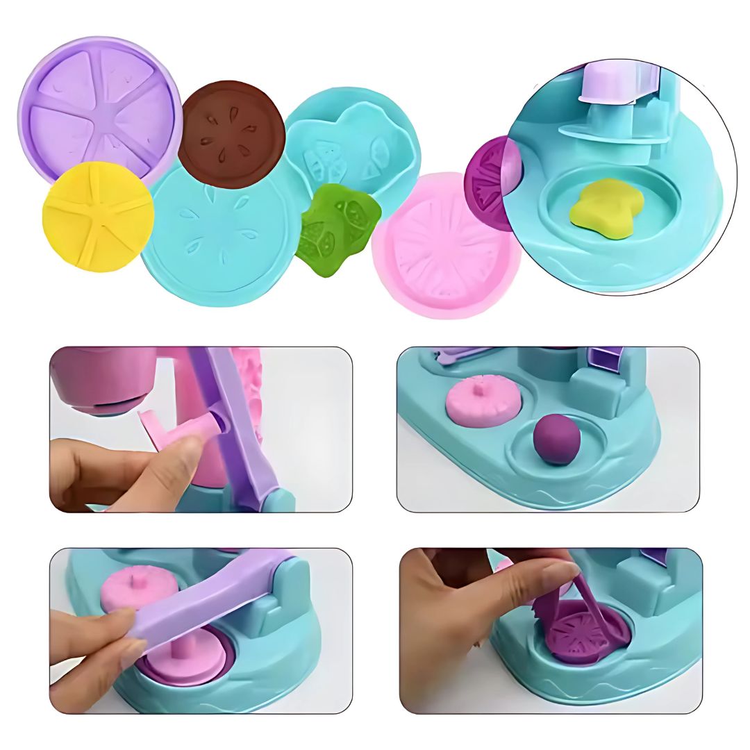 ScoopMold – Eiscreme Knetmaschine Spielset für Kinder ab 4 Jahren