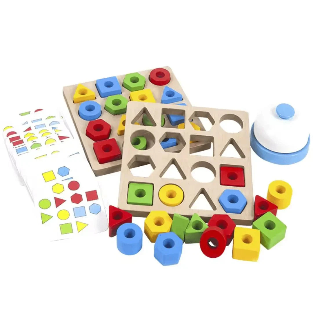 ShapeMastery – Formensortierspiel für Kinder ab 3+ – Fördert die Hand-Augen-Koordination