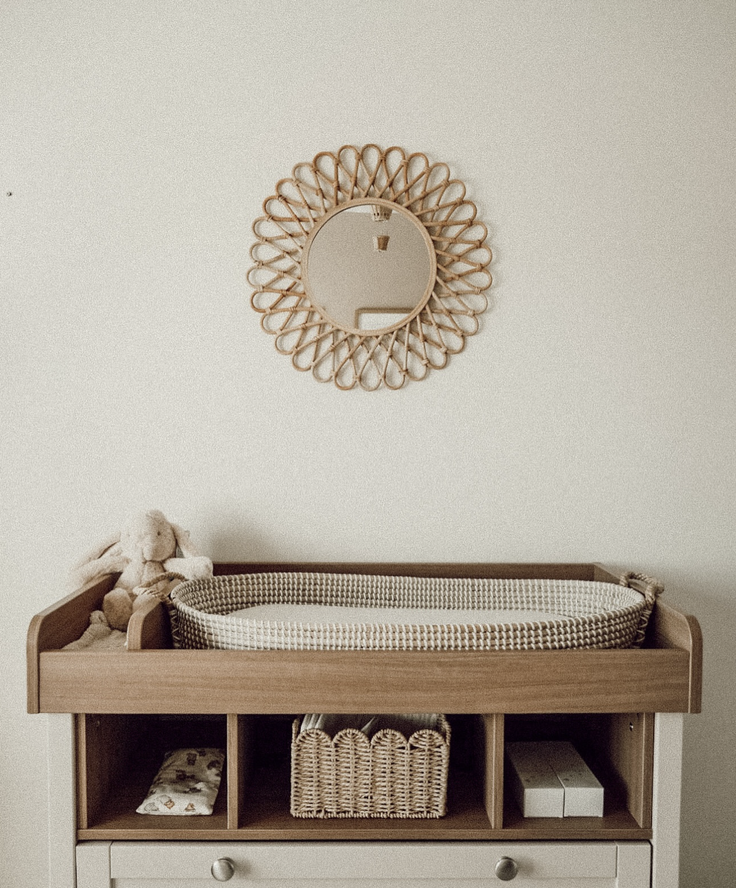 Mabel & Fox - Babyverschoonmand van zeegras