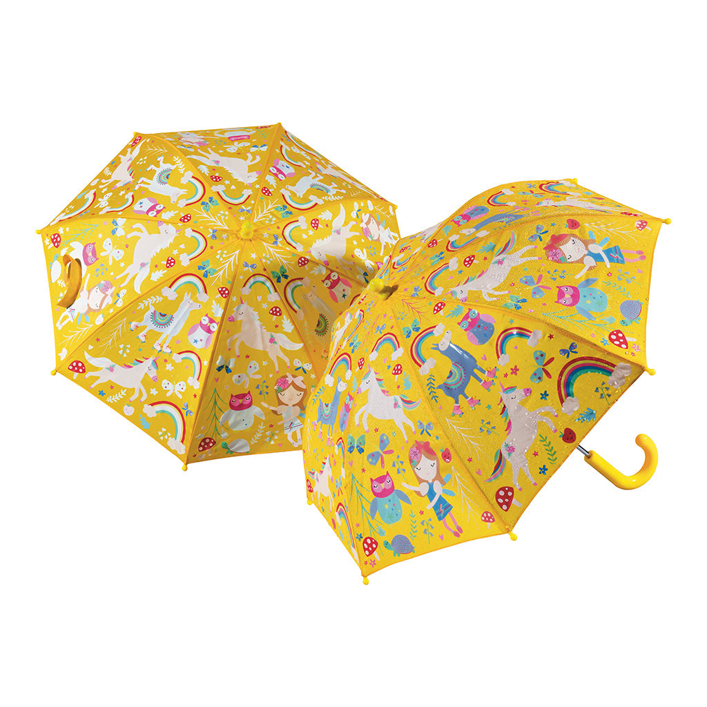 Kleurveranderende paraplu - Regenboogfee