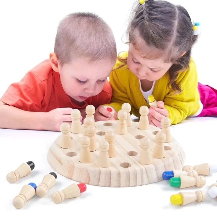 MemoryMinds- - Leuk houten geheugenspel voor het ontwikkelen van cognitieve vaardigheden