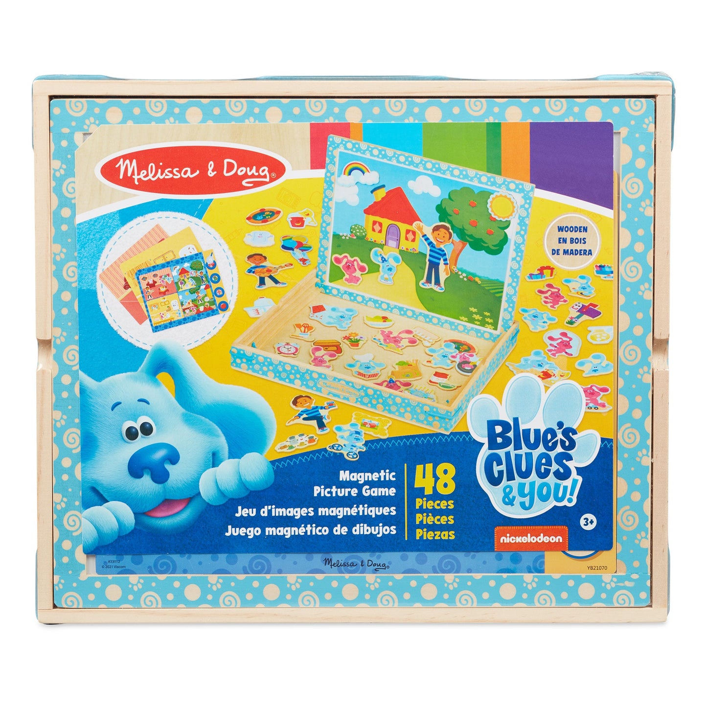 Blue's Clues & You! Wooden Magnetic Picture Game