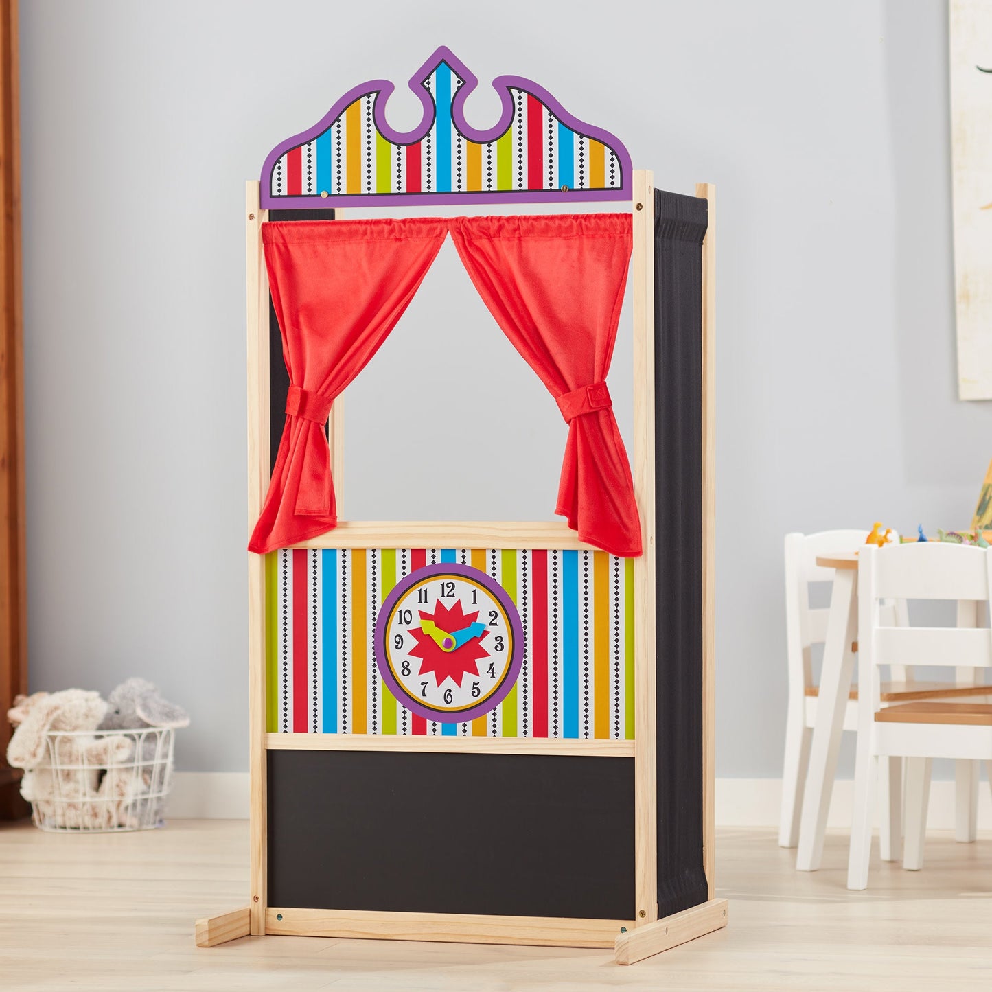 Houten luxe poppentheater