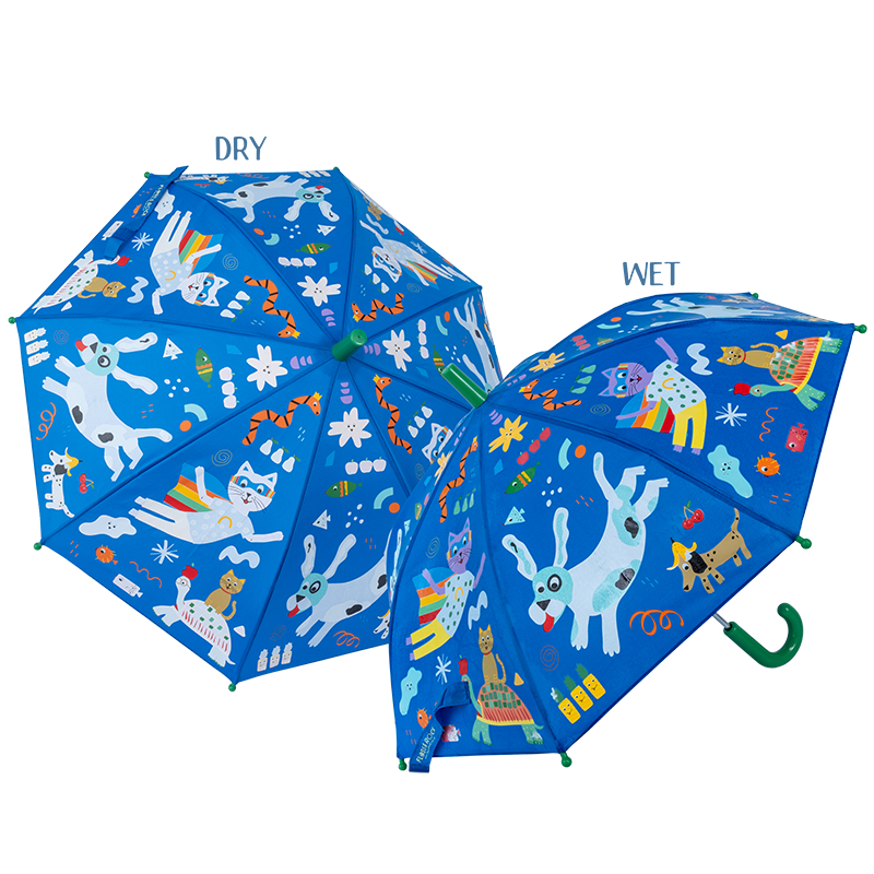 Parasol zmieniający kolor – Zwierzęta