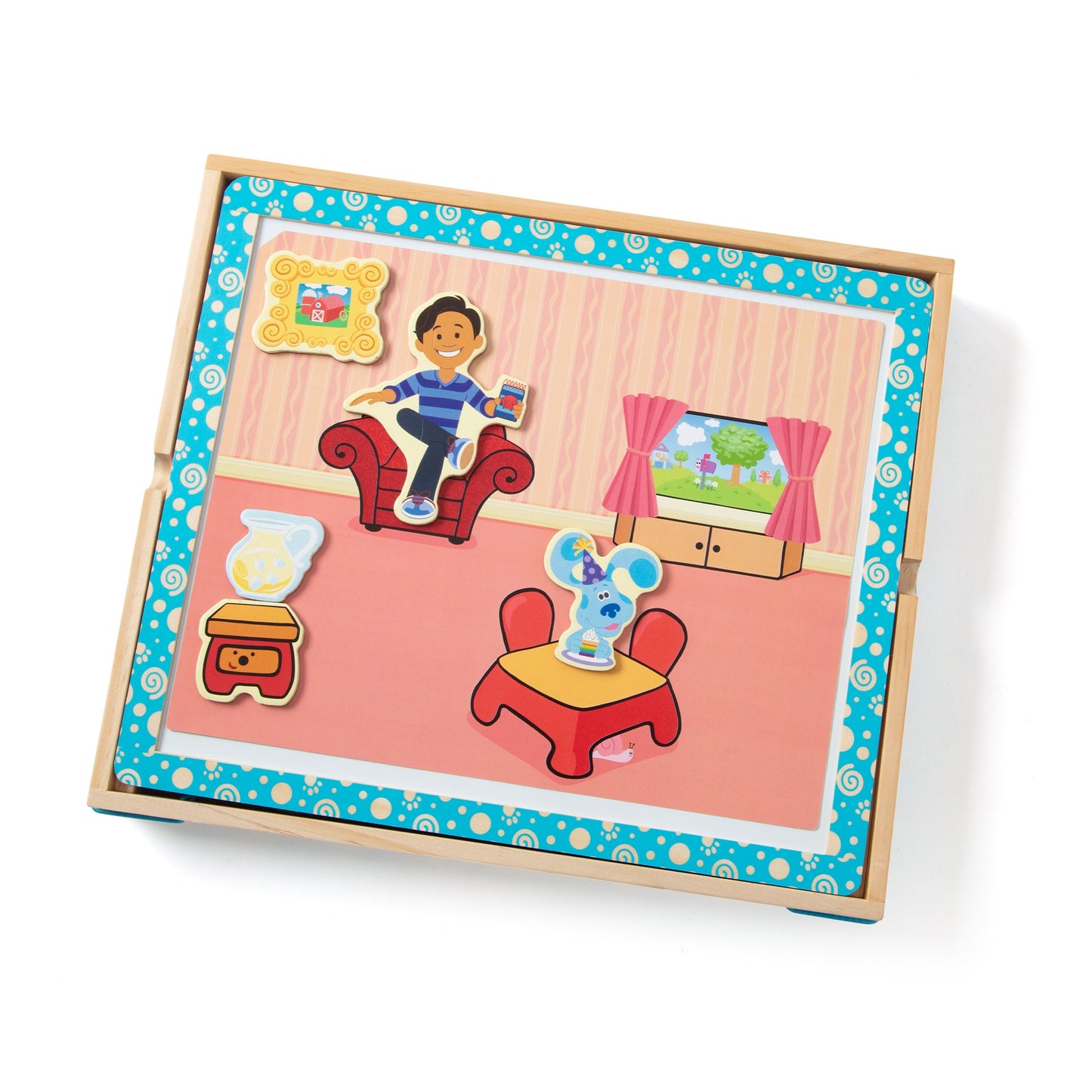 Blue's Clues & You! Wooden Magnetic Picture Game