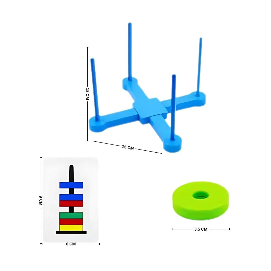 MagniStack – Magnetisches Farb Stapel- & Sortierspiel für Kinder ab 3 Jahren