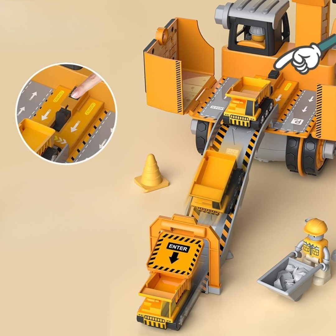 LittleBuilder - Lkw-Bagger-Kran Bauwesen