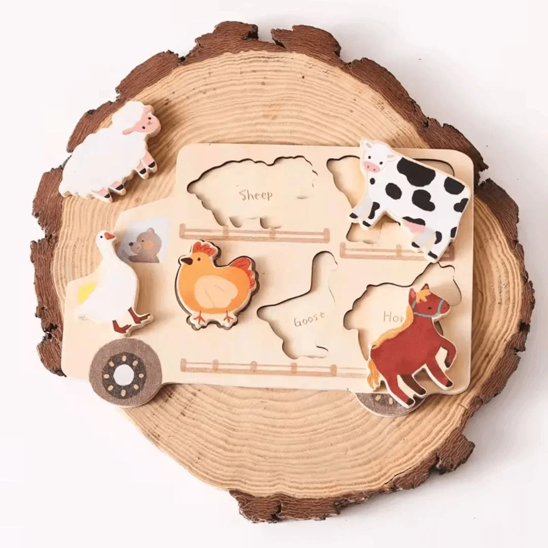WoodQuest – Holzpuzzle für Kinder ab 3+ – Fördert Problemlösungsfähigkeiten