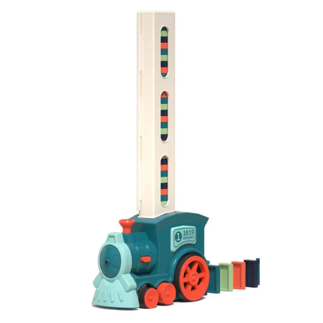 DominoTrain- Kinder Domino Zug Auto Set