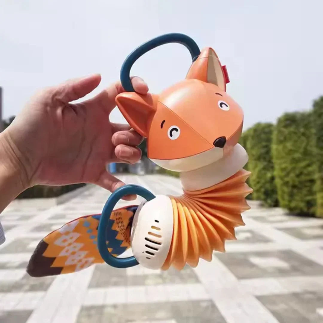 MelodyFox - Akkordeonspielzeug aus Holz für Kleinkinder