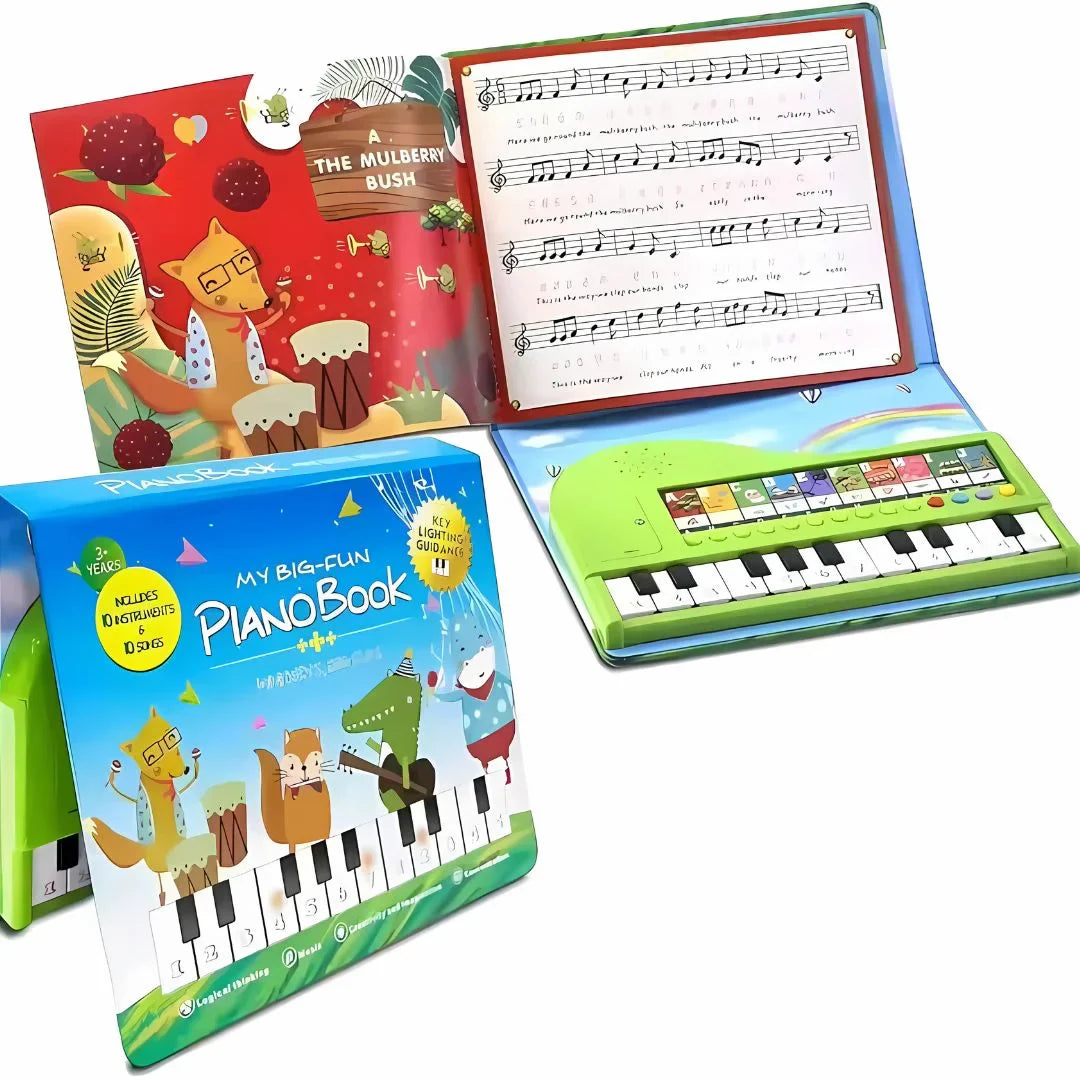 KeyTunes – Musikalisches Klavierbuch für Kinder ab 3 Jahren | Frühes Musizieren & Lernen
