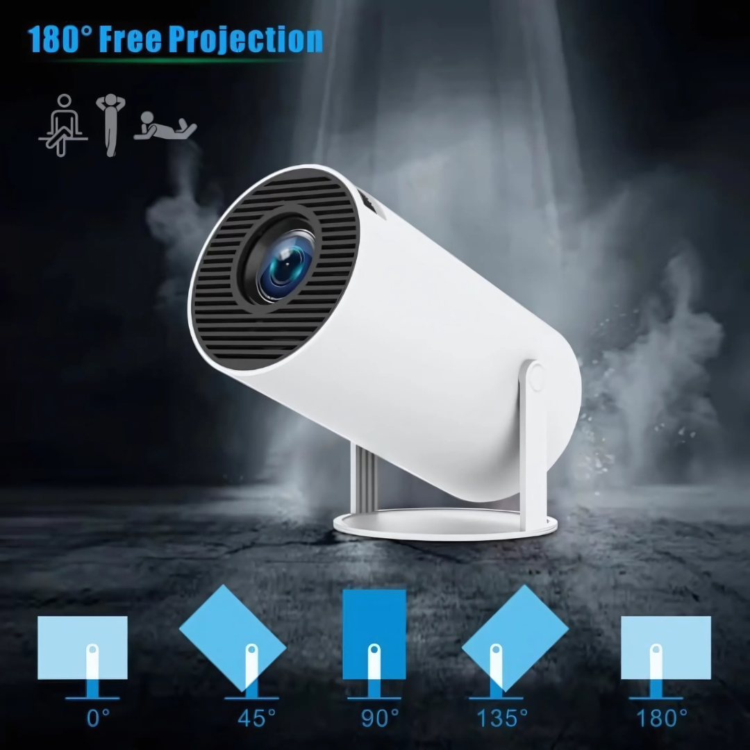 ProjectPro - WiFi Bluetooth 4K HD Mini Projektor