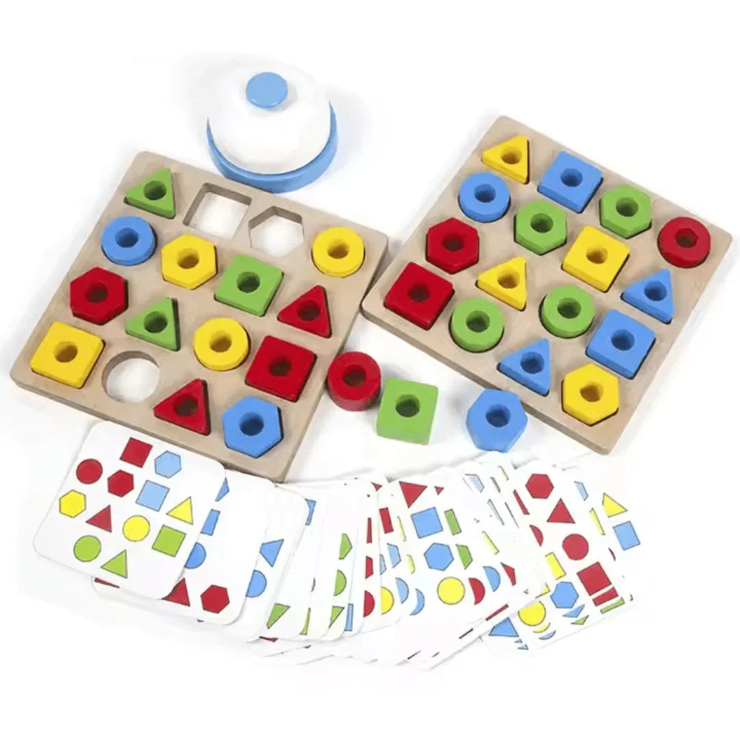 ShapeMastery – Formensortierspiel für Kinder ab 3+ – Fördert die Hand-Augen-Koordination